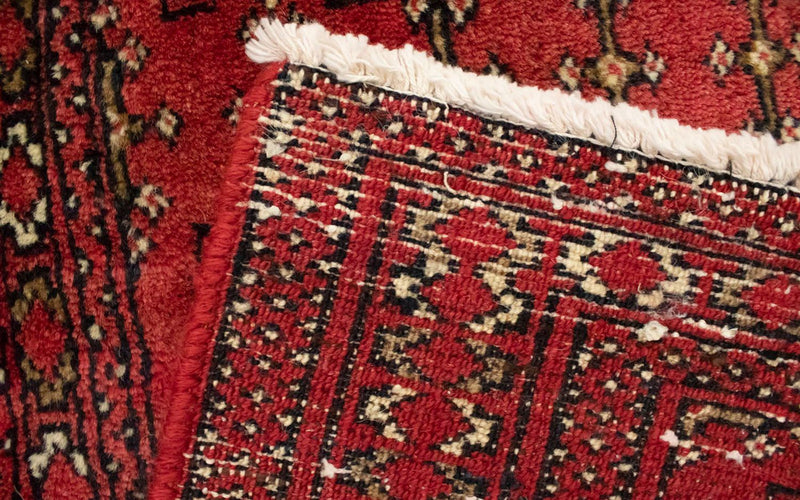 Turkaman Teppich 130 x 60 cm - rot