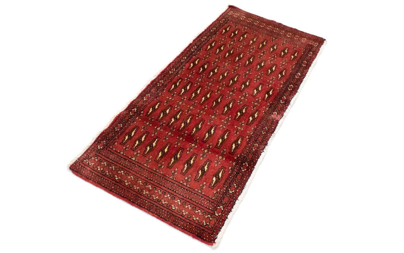 Turkaman Teppich 130 x 60 cm - rot