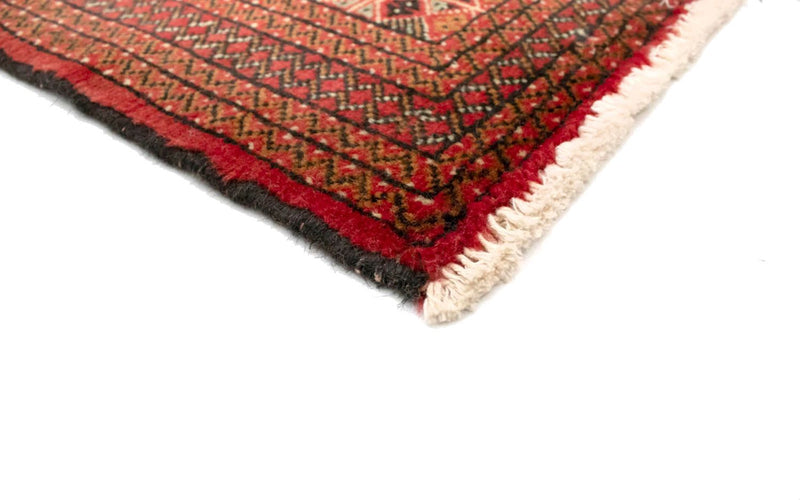 Turkaman Teppich 130 x 60 cm - hellrot