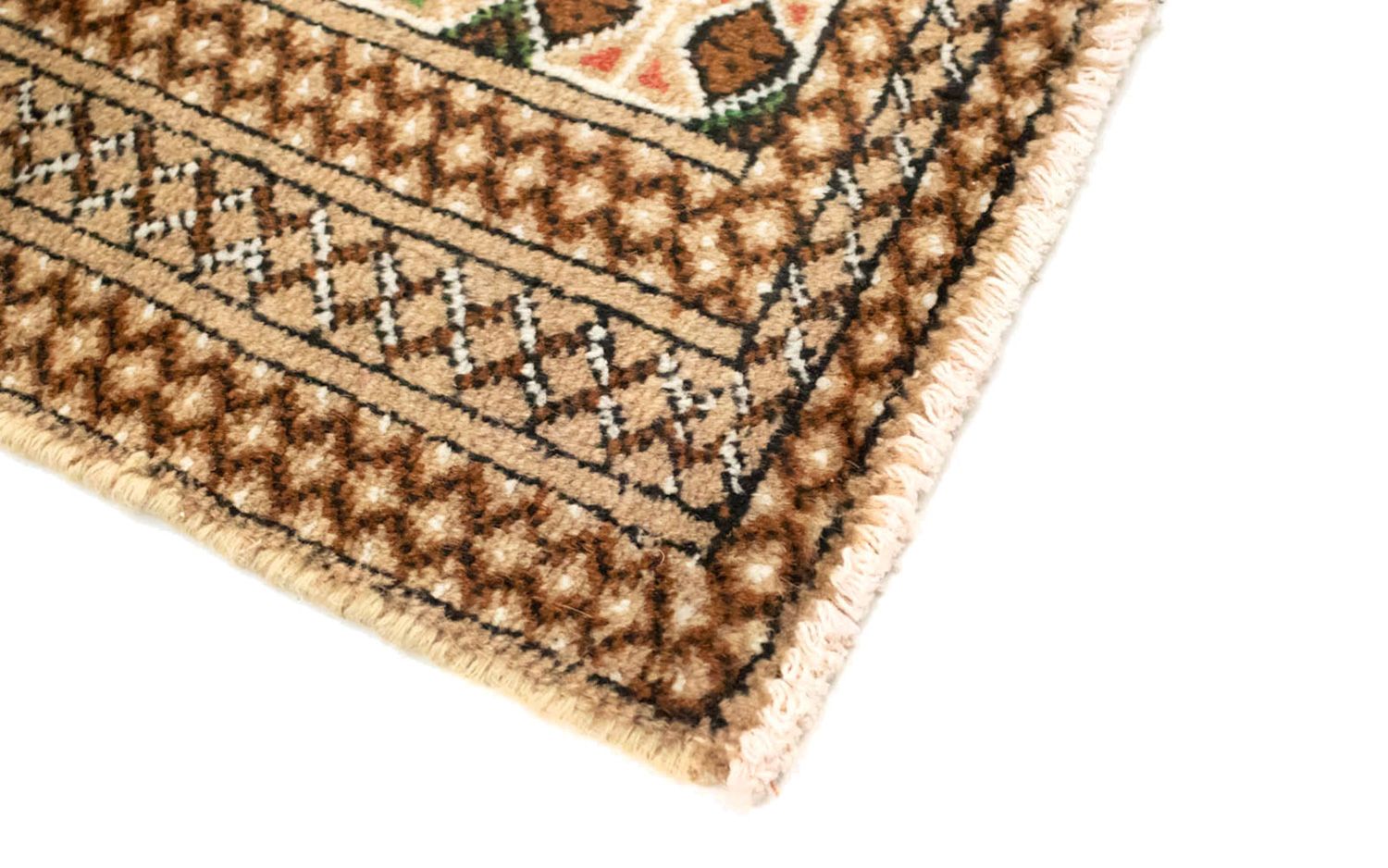 Turkaman Teppich 130 x 60 cm - beige