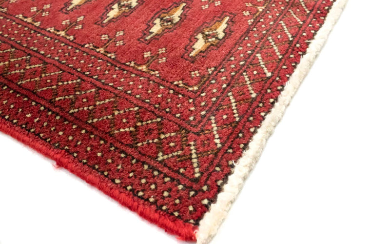 Turkaman Teppich 130 x 60 cm - rot