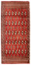 Turkaman Teppich 130 x 60 cm - rost