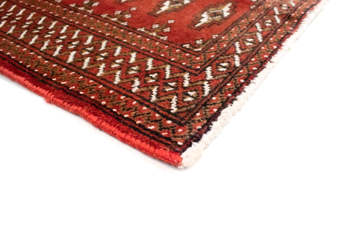 Turkaman Teppich 130 x 60 cm - rost
