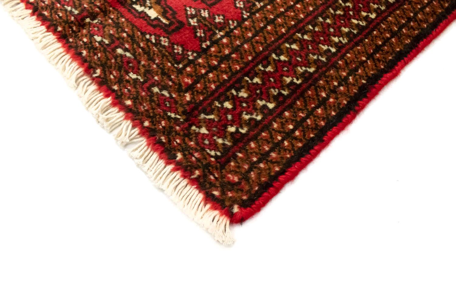 Turkaman Teppich 130 x 60 cm - rot