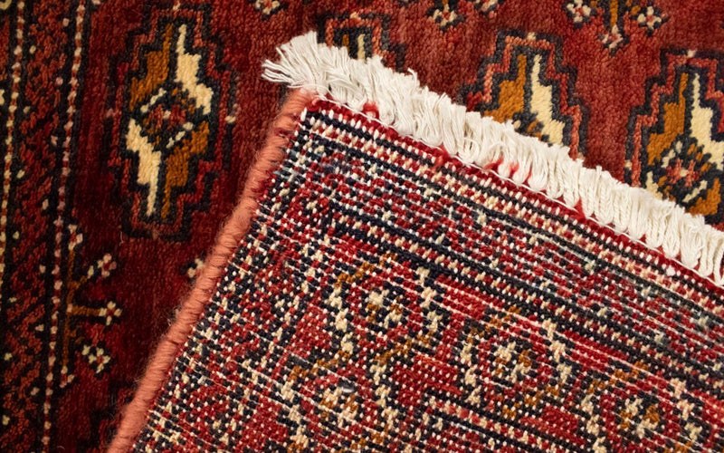 Turkaman Teppich 130 x 60 cm - rot