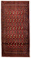 Turkaman Teppich 130 x 60 cm - rot