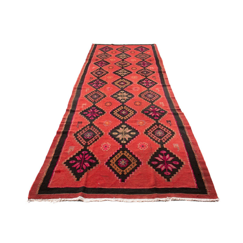 Kelim Teppich - Old 400 x 140 cm - mehrfarbig