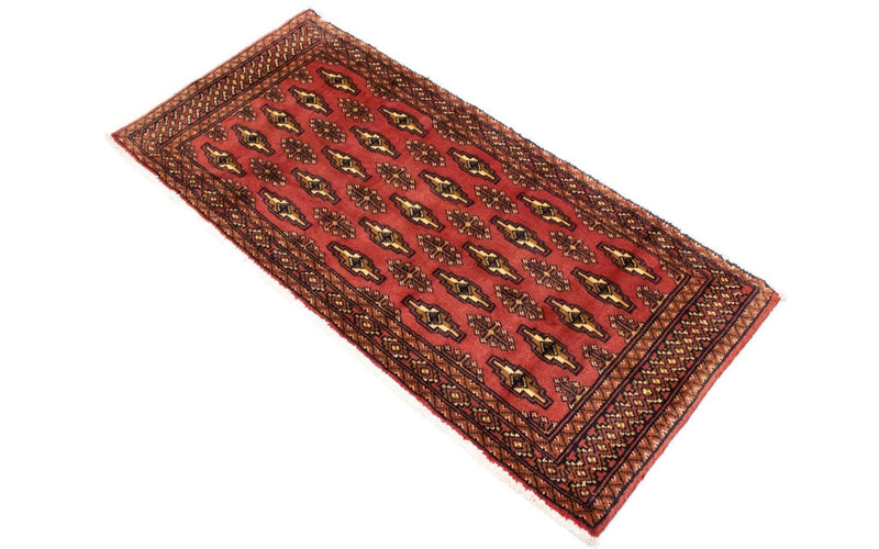 Turkaman Teppich 130 x 60 cm - rot