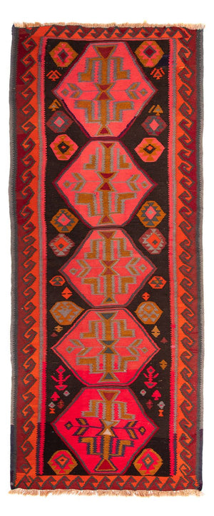 Kelim Teppich - Old 325 x 140 cm - mehrfarbig