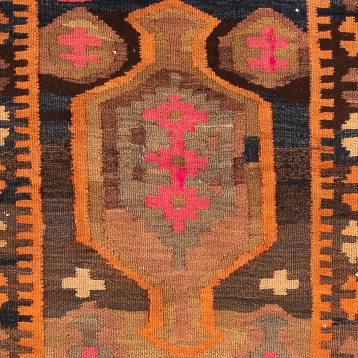 Kelim Teppich - Old 245 x 110 cm - mehrfarbig