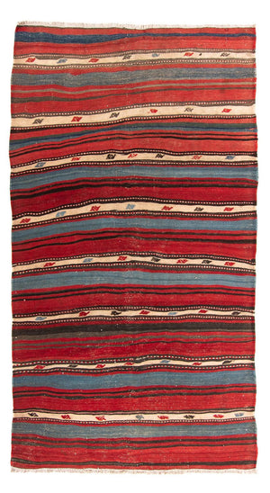 Kelim Teppich - Old 250 x 140 cm - mehrfarbig