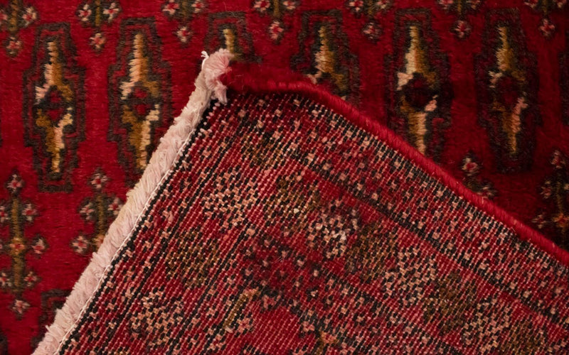 Turkaman Teppich 130 x 60 cm - rot