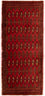 Turkaman Teppich 130 x 60 cm - rot