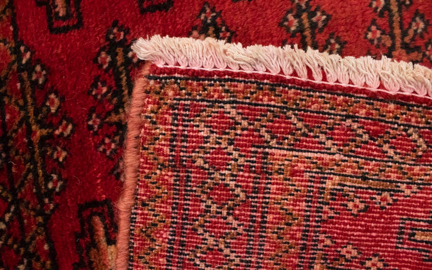 Turkaman Teppich 130 x 60 cm - rot
