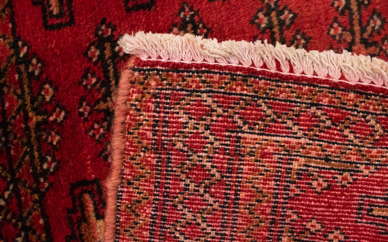 Turkaman Teppich 130 x 60 cm - rot