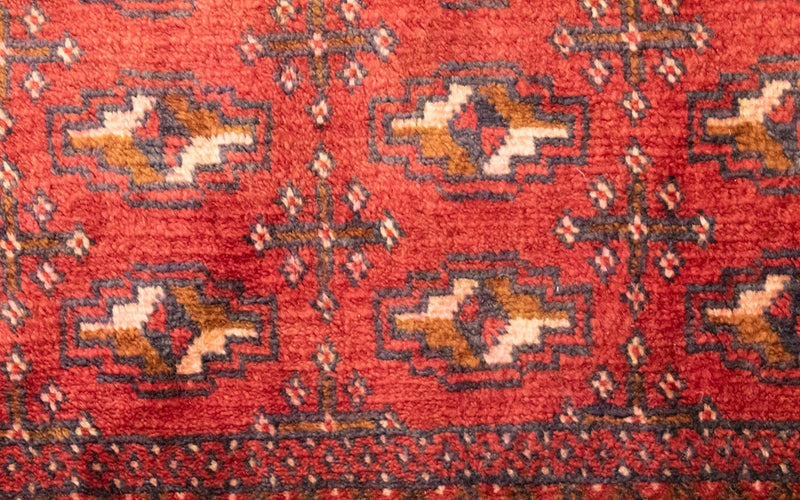 Turkaman Teppich 130 x 60 cm - rost