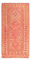 Kelim Teppich - Splash 185 x 101 cm - hellrot