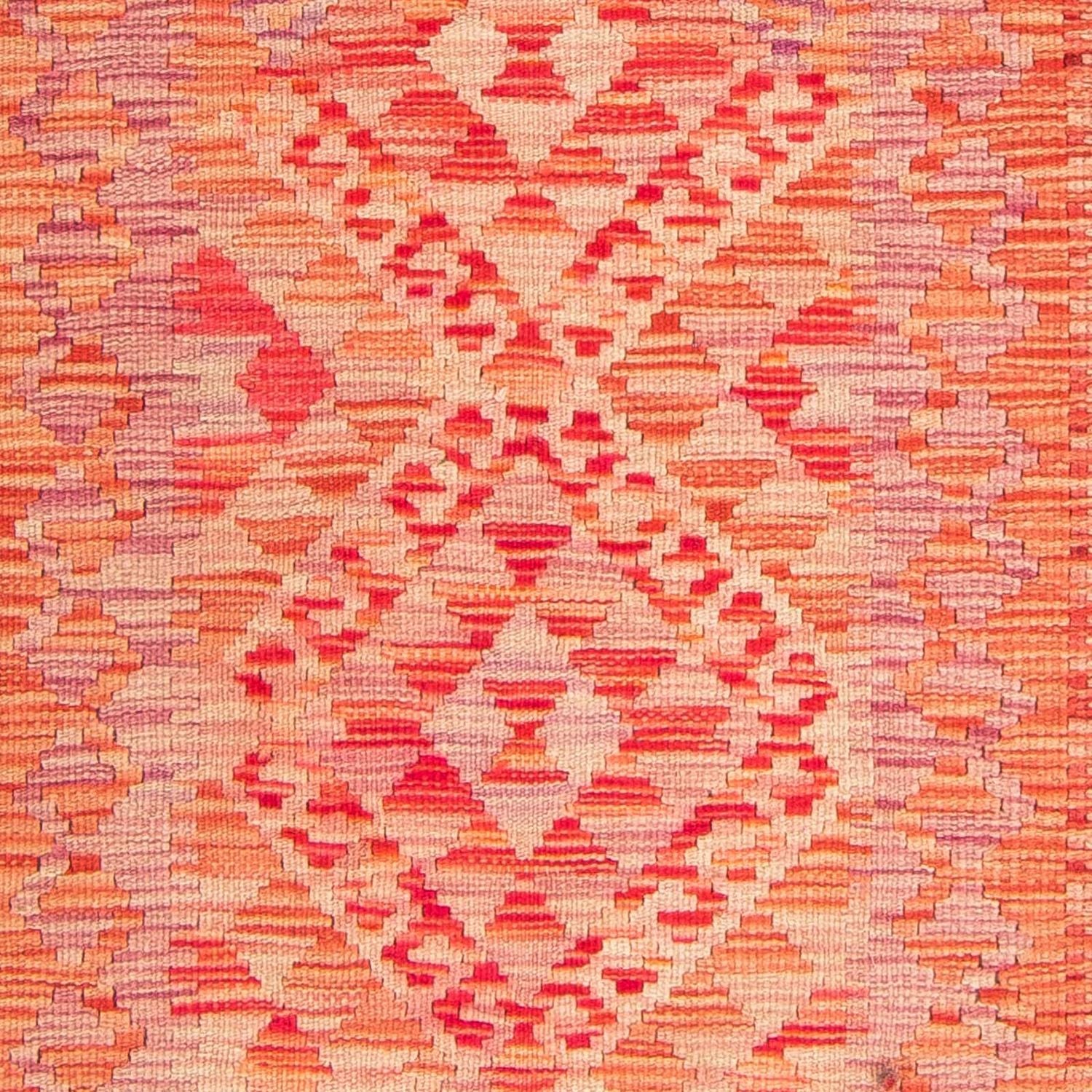 Kelim Teppich - Splash 185 x 101 cm - hellrot