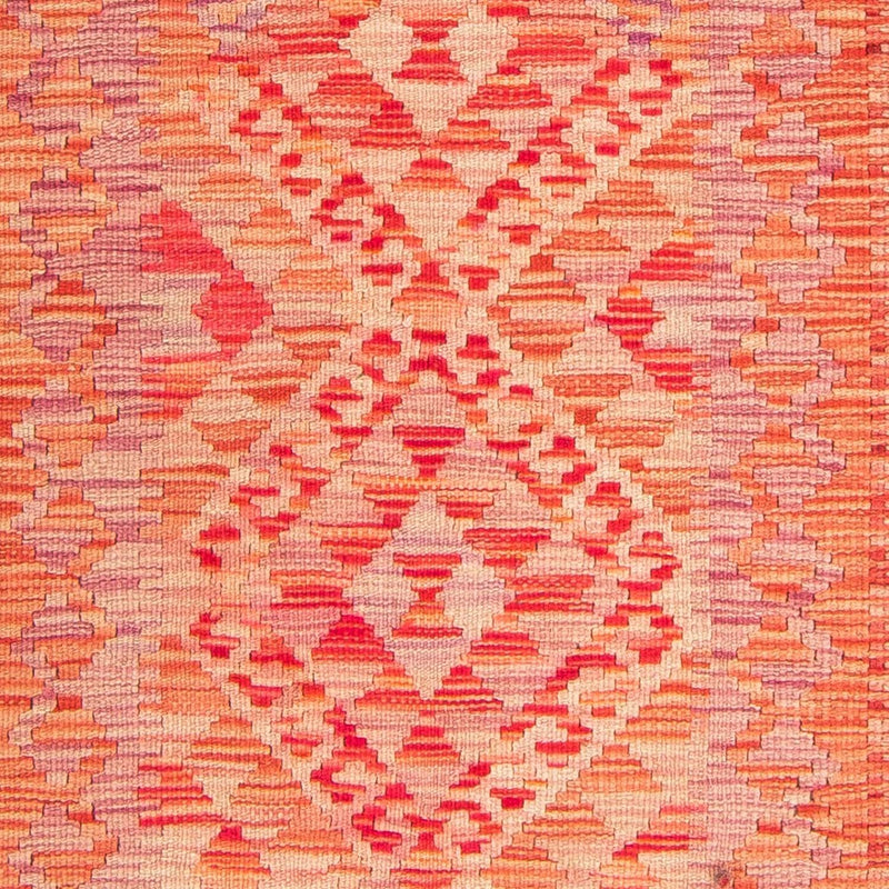 Kelim Teppich - Splash 185 x 101 cm - hellrot