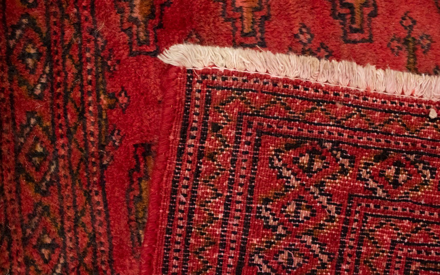 Turkaman Teppich 130 x 60 cm - rot