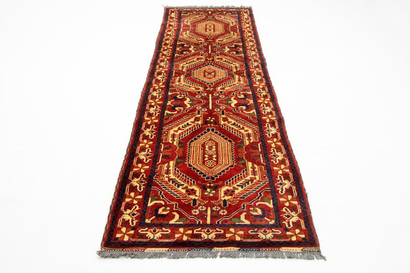 Afghan Teppich - Hatschlu 307 x 83 cm