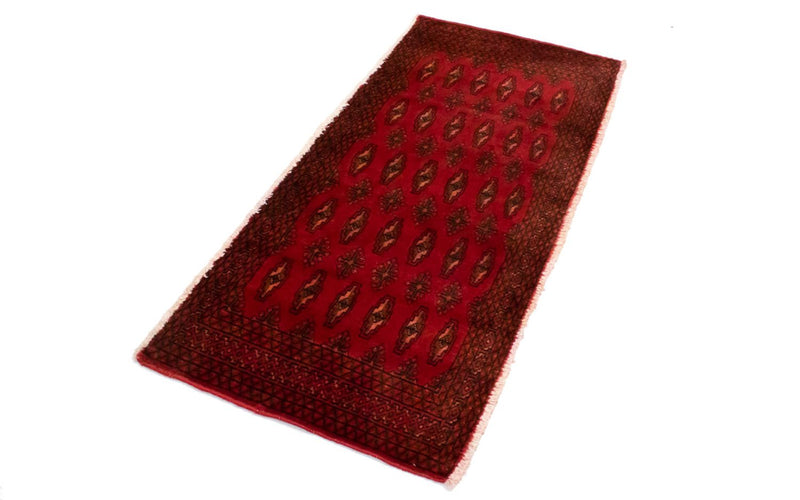 Turkaman Teppich 130 x 60 cm - rot