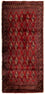Turkaman Teppich 130 x 60 cm - rot