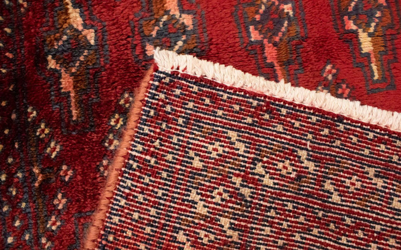 Turkaman Teppich 130 x 60 cm - rot
