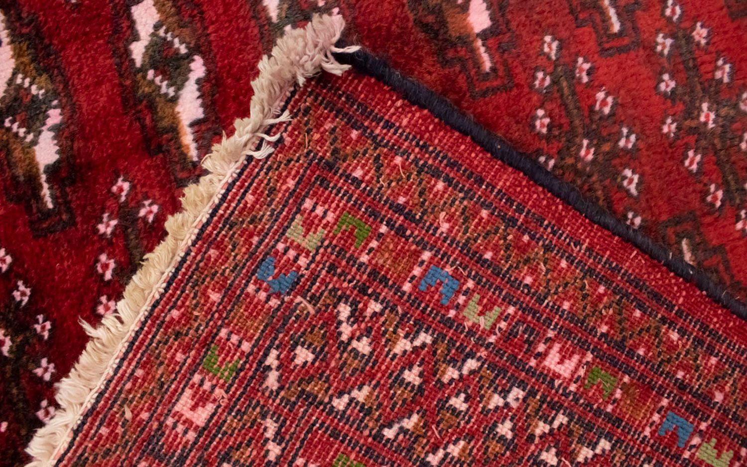 Turkaman Teppich 130 x 60 cm - rot