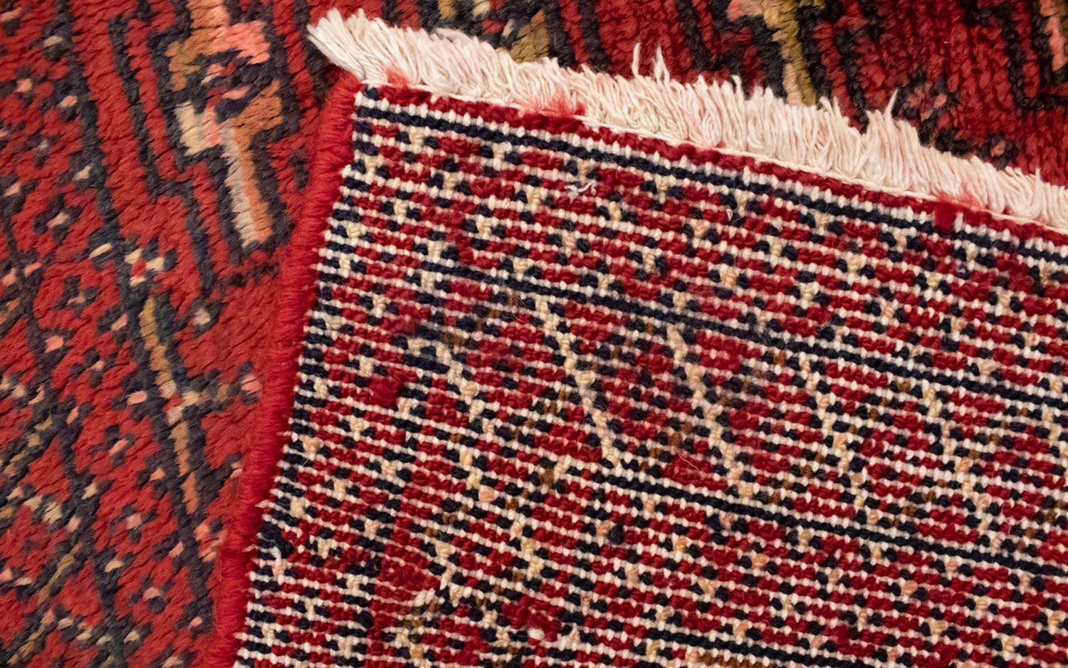 Turkaman Teppich 130 x 60 cm - rot