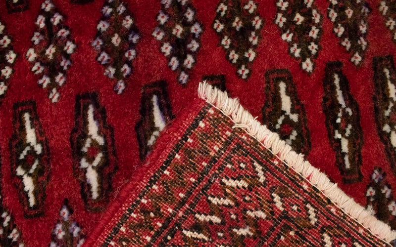 Turkaman Teppich 130 x 60 cm - rot