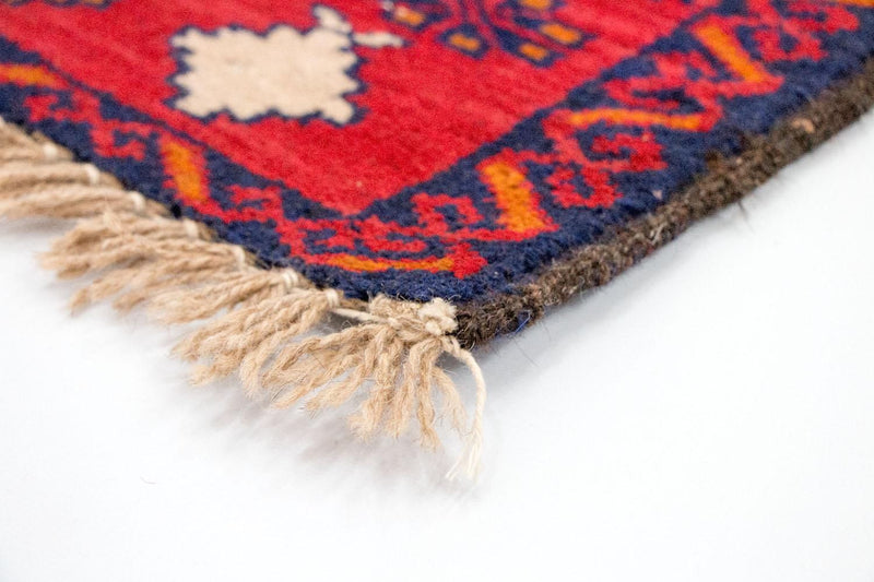 Belutsch Teppich 136 x 80 cm - mehrfarbig