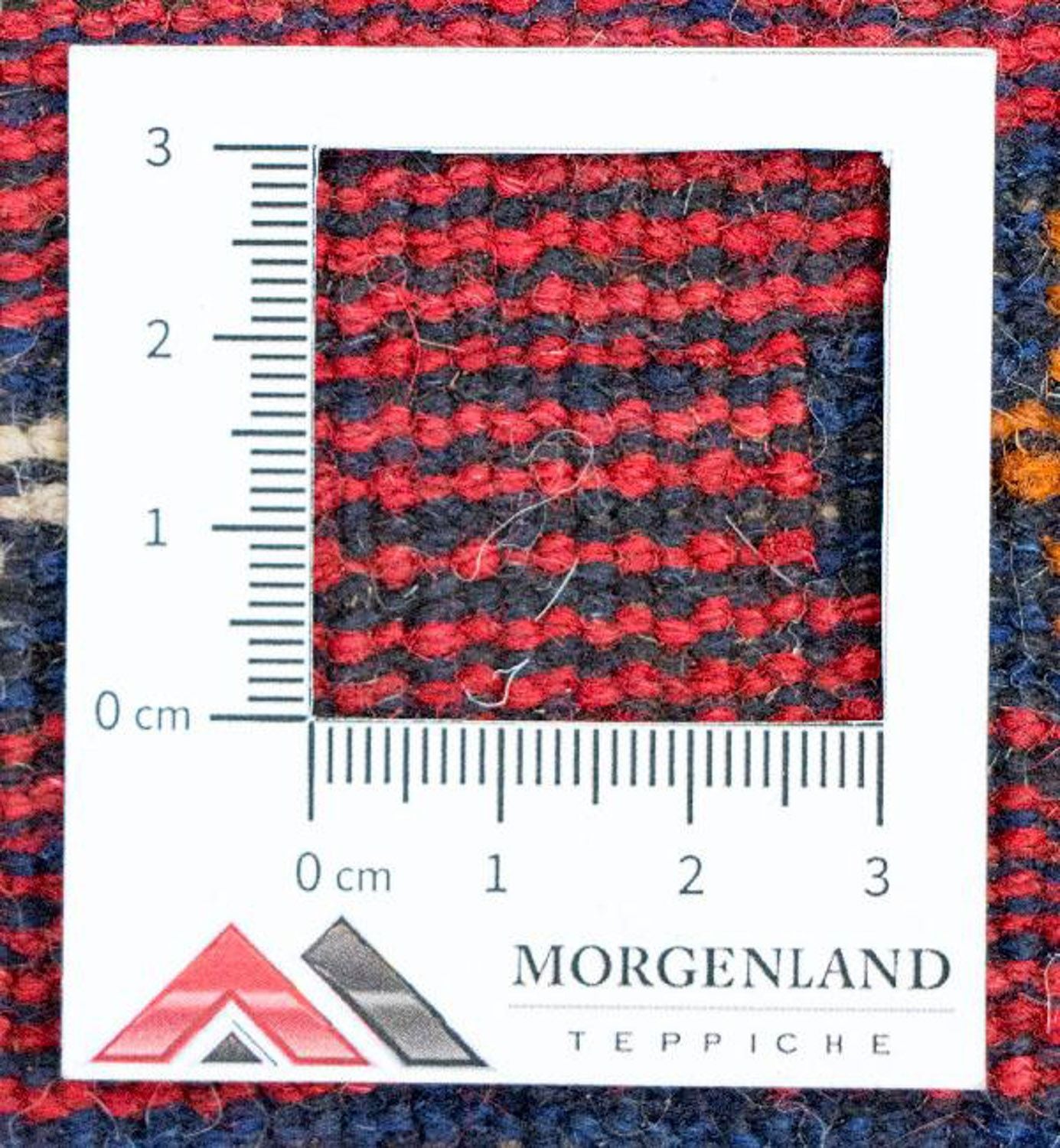 Belutsch Teppich 136 x 80 cm - mehrfarbig