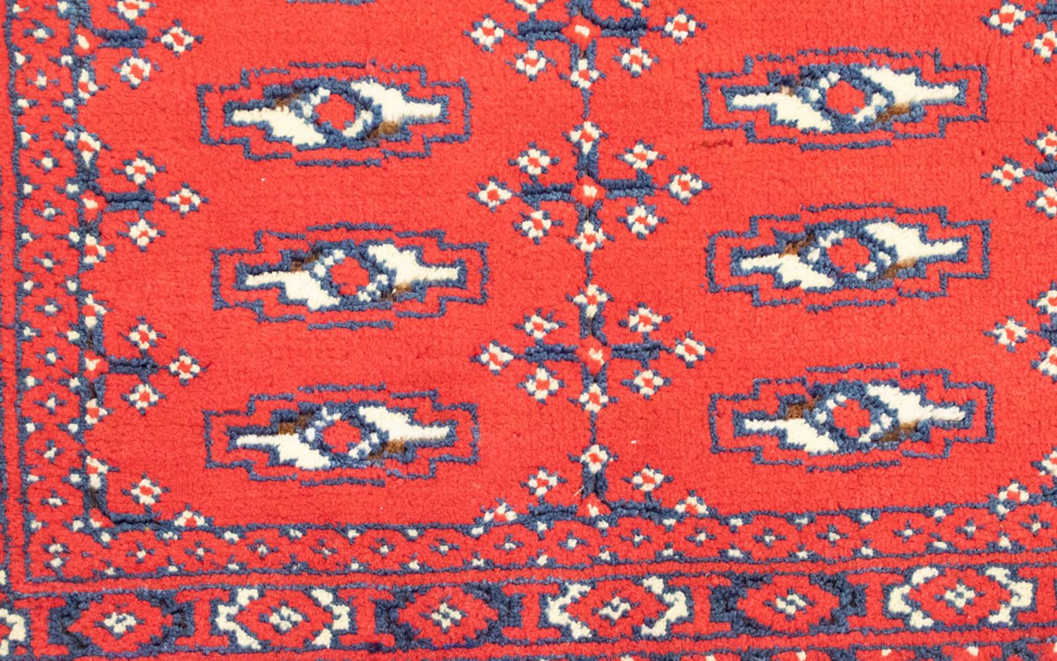 Turkaman Teppich 130 x 60 cm - rot