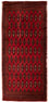 Turkaman Teppich 130 x 60 cm - rot