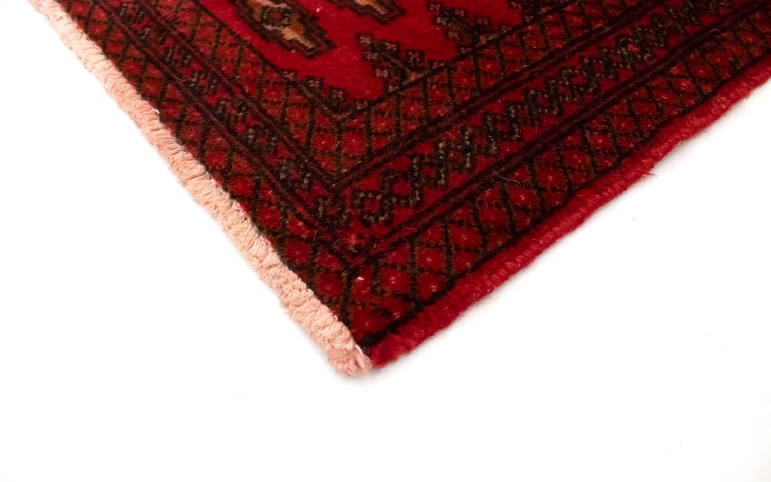 Turkaman Teppich 130 x 60 cm - rot