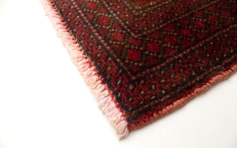 Turkaman Teppich 130 x 60 cm - rot