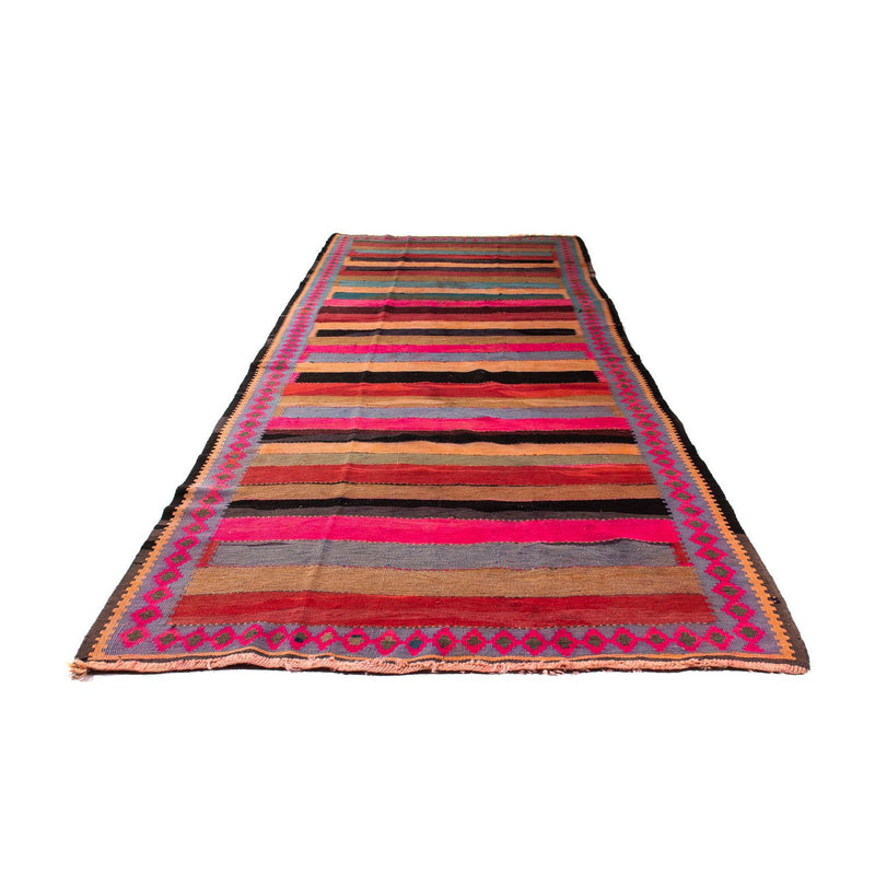 Kelim Teppich - Old 340 x 140 cm - mehrfarbig