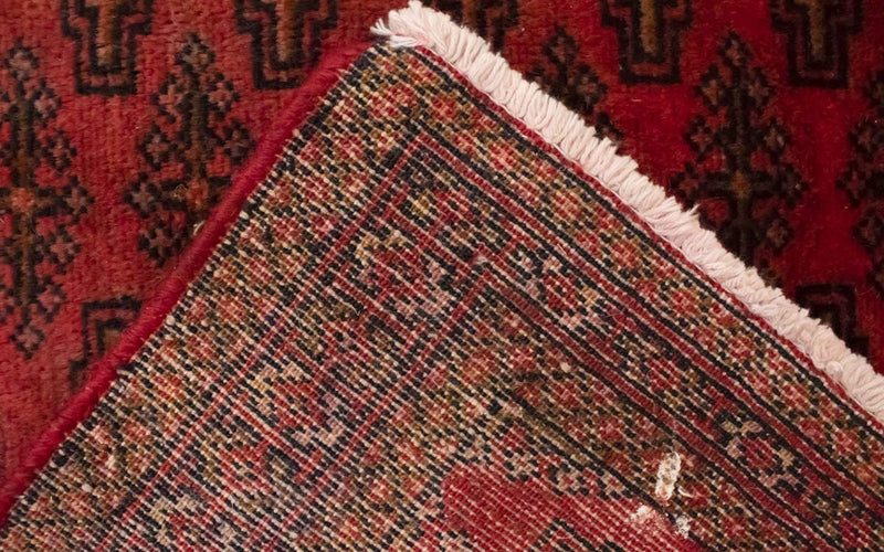 Turkaman Teppich 130 x 60 cm - rot