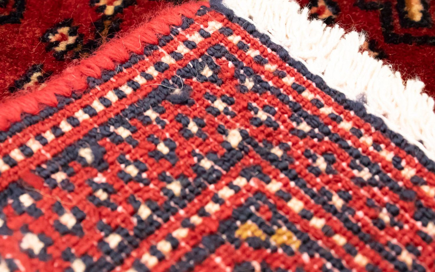 Turkaman Teppich 100 x 50 cm - rot