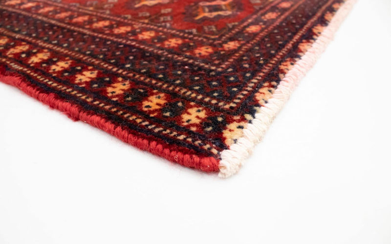 Turkaman Teppich 100 x 50 cm - rot