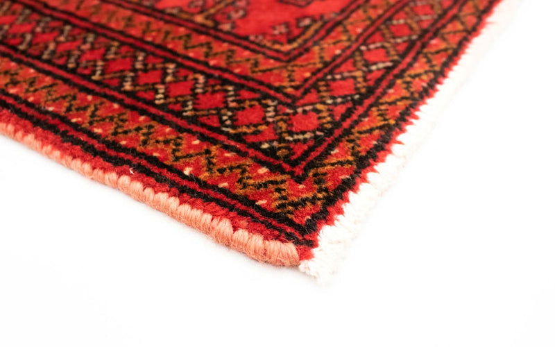 Turkaman Teppich 100 x 50 cm - rot