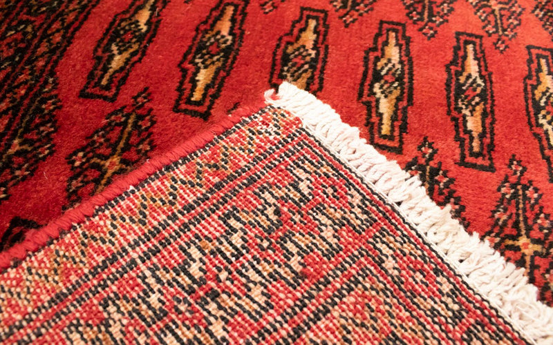 Turkaman Teppich 100 x 50 cm - rot