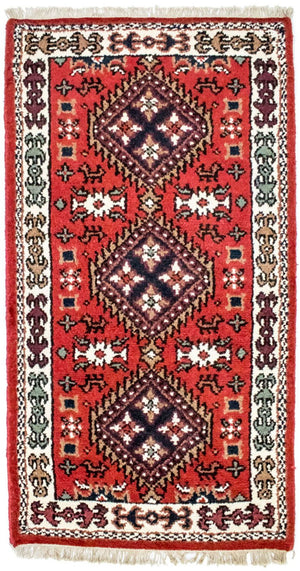 Orientteppich 160 x 90 cm - rot