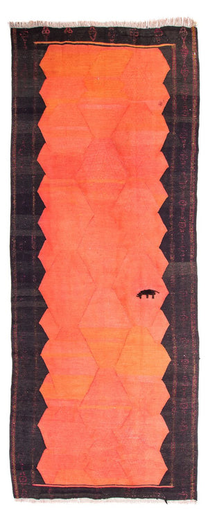 Kelim Teppich - Old 360 x 145 cm - mehrfarbig