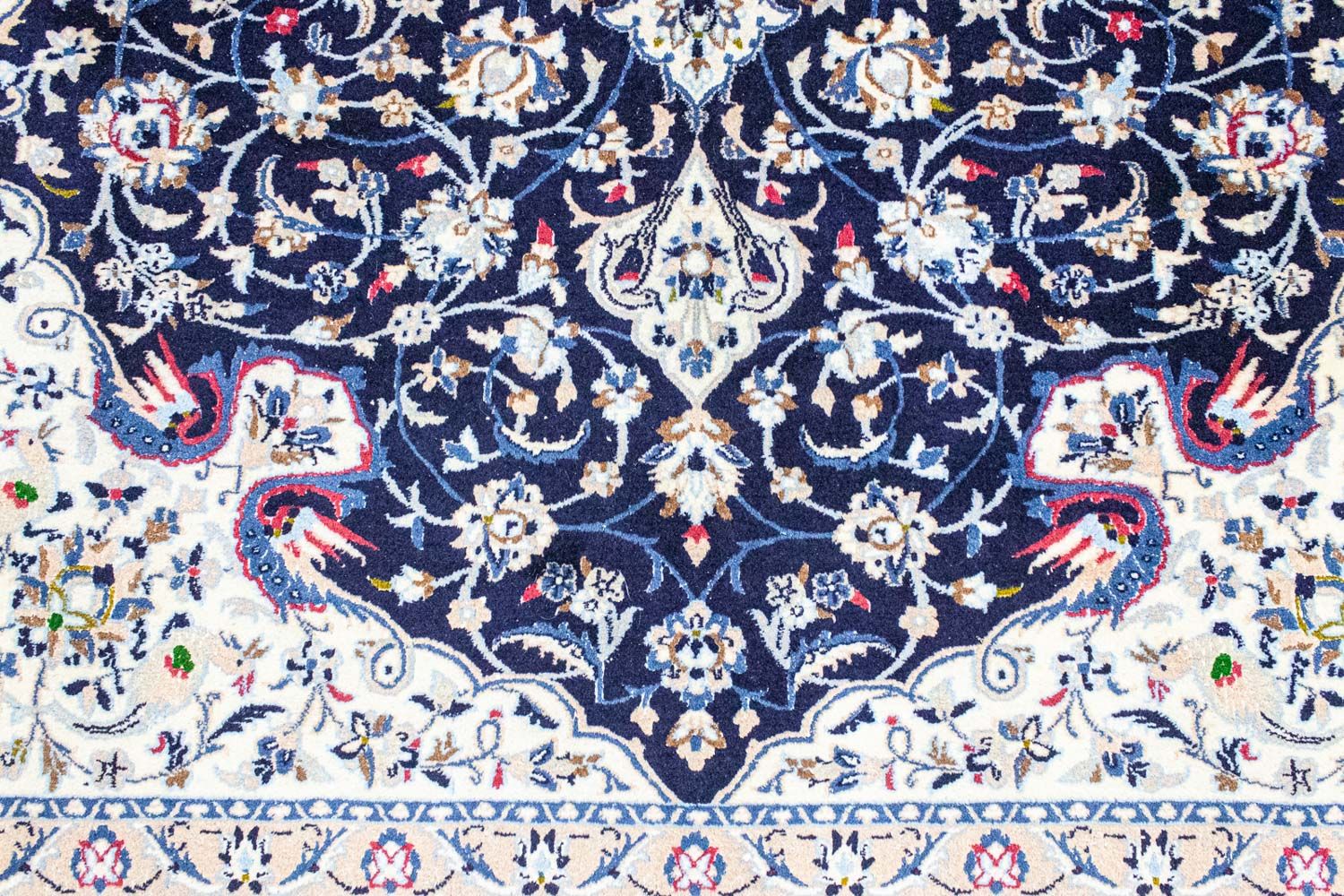 Perserteppich - Nain - Royal 302 x 207 cm Wohnzimmer Teppich