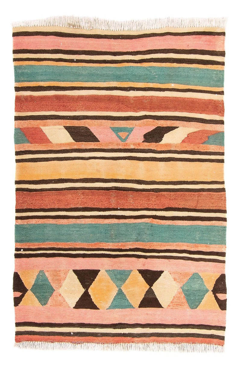 Kelim Teppich - Old 160 x 120 cm - mehrfarbig