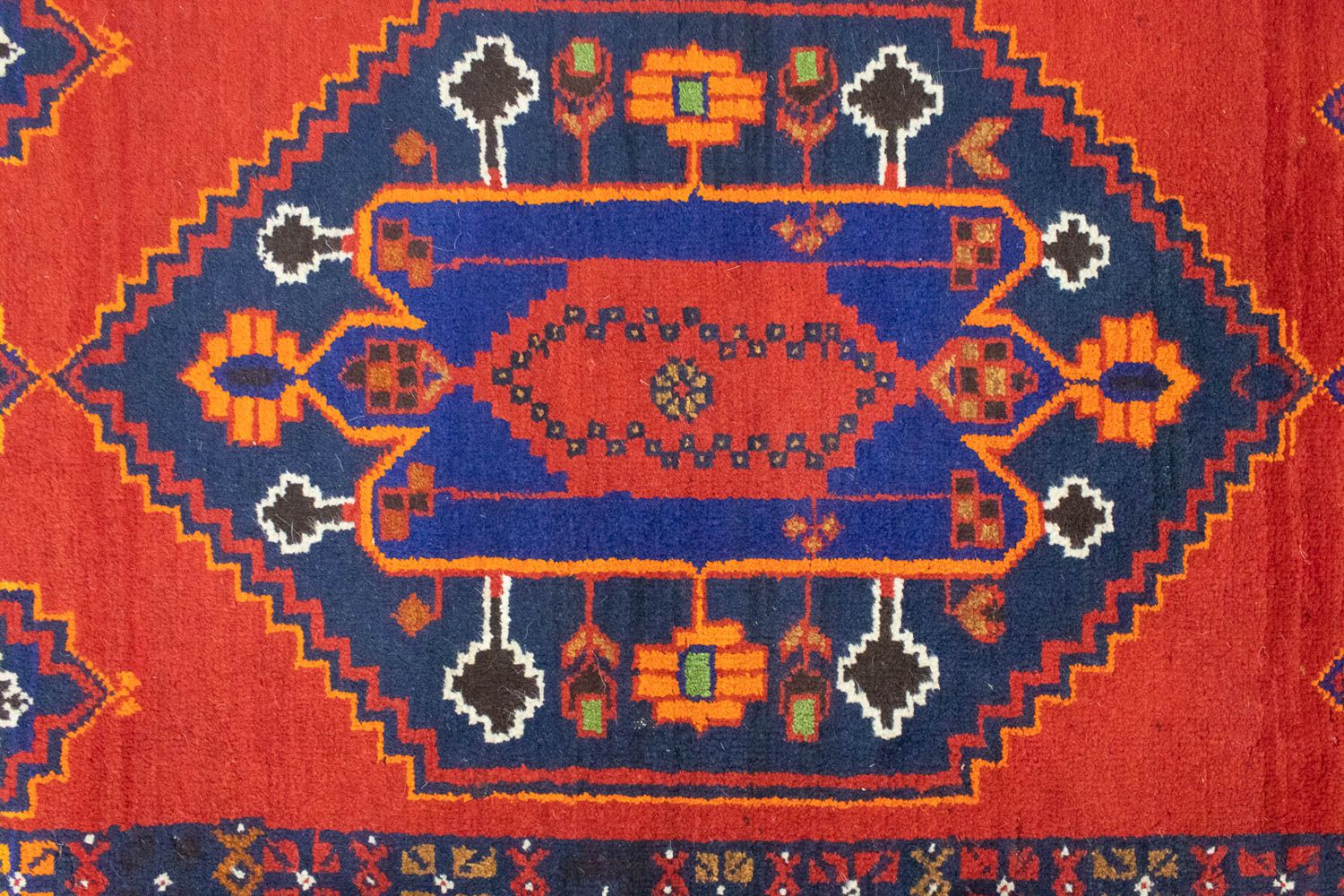 Belutsch Teppich 138 x 79 cm - orange