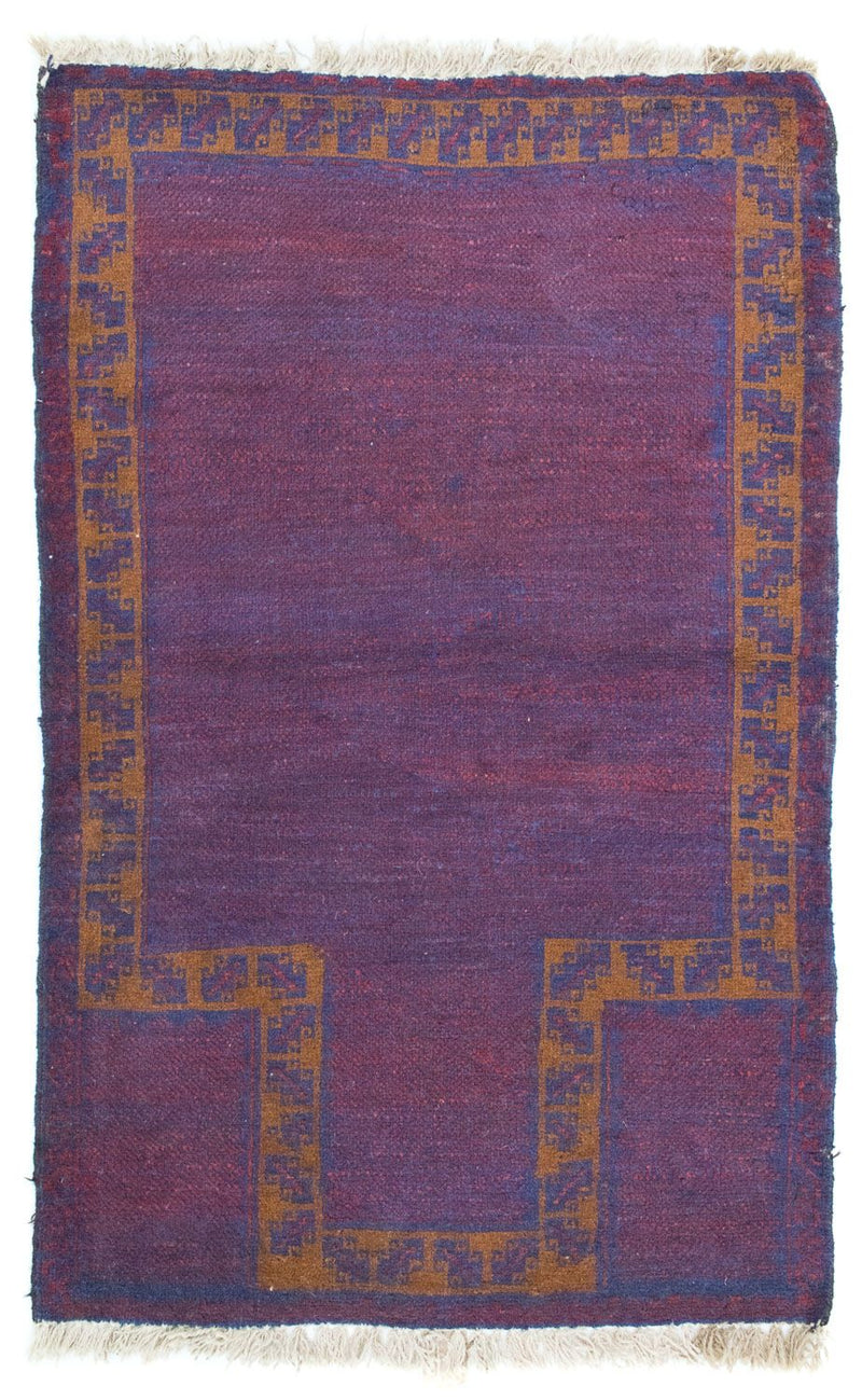 Belutsch Teppich 131 x 82 cm - lila