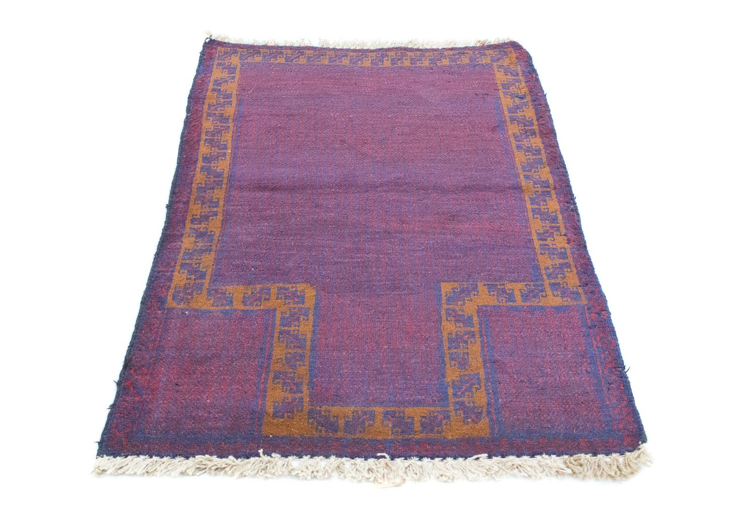 Belutsch Teppich 131 x 82 cm - lila